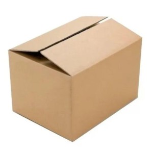Brown Corrugated Carton Box, Kraft liner surface