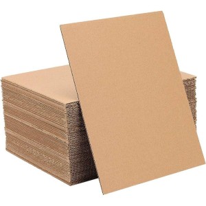 Brown Corrugated Carton Sheet, Single ply panel