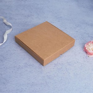 Brown top pizza boxes, Vented kraft board with coating