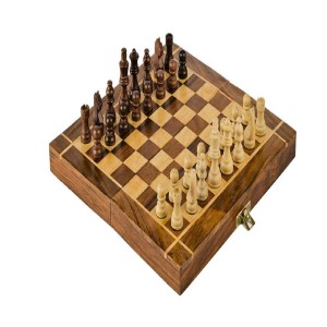 Brown Wooden Chess Board