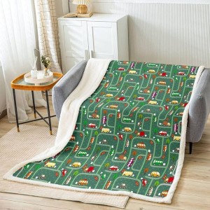 Bus Green Blanket