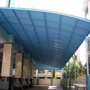 Business Complex Roofing Shades