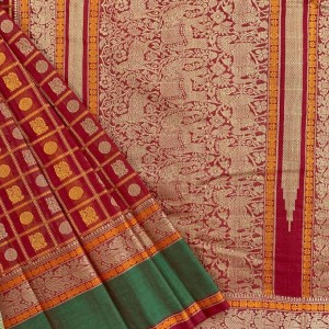 Butta Silk Cotton Saree