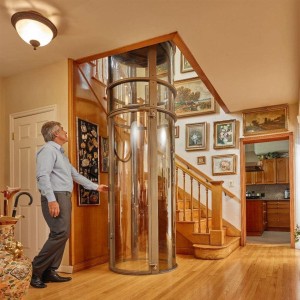 Capsule Wooden Lifts, High-tech completely dynamic