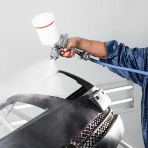 Car Denting Painting Machine, Powder coated trolley