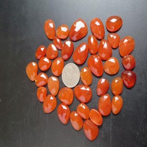 Carnelian Flat Gemstone