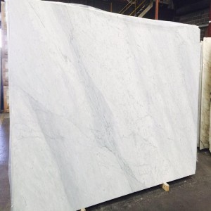 Carrara White Italian Marble, Highly glossy look