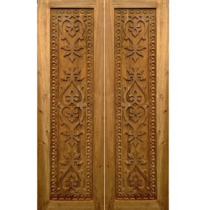 Carved Wood Door
