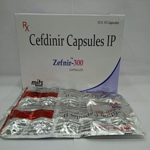 Cefdinir 300 mg Antibiotic Tablet, Third-gen