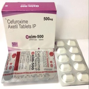 Cefuroxime 500 mg Antibiotic Tablet, Second-gen
