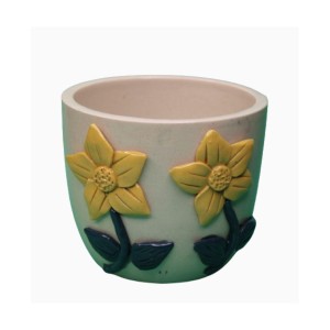 Ceramic cup shape pot
