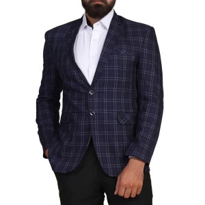 Checked Formal Blazer