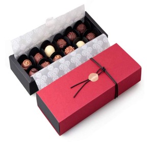 Chocolate Packaging Box, Food-safe coated types