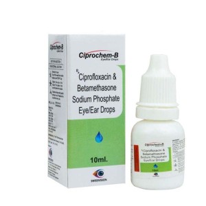 Ciprochem Eye Drops, Broad-range antibacterial use