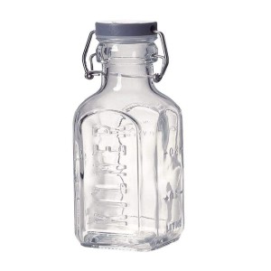 Clip Top Bottles, Reused many times, locking system