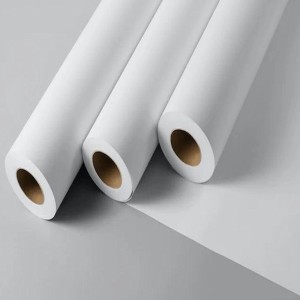 Coated Bond Paper Roll, 400 label length