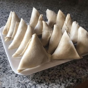 Cocktail Frozen Samosa