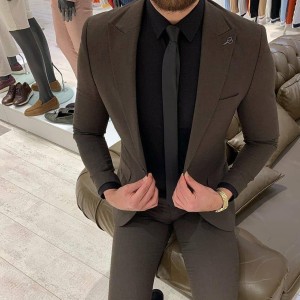 Coffee Formal Blazer