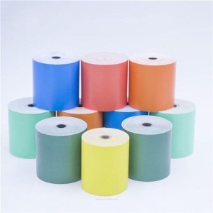 Colored ATM Paper Roll , customizable, smooth