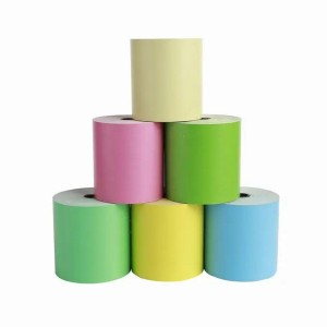 Colored Thermal Paper Rolls, Standard size, eco friendly