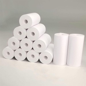 Coreless Thermal Paper Roll, Smooth texture