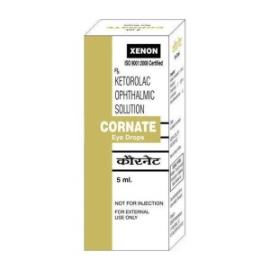 Cornate Eye Drops, Moisturizing tear substitute