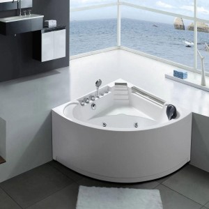 Corner Whirlpool Bathtub