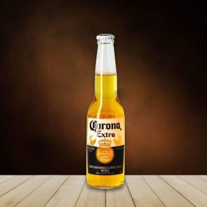 Corona Beer Bottle, Polished finish, metal material