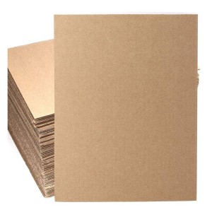 Corrugated Carton Cardboard Sheet, Uncoated layers