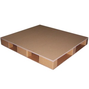 Corrugated Carton Pallets, Compressed kraft layers