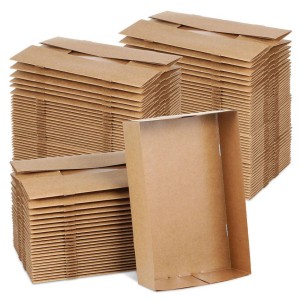 Corrugated Carton Tray, Open-top flat base type