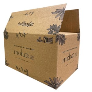 cosmetic corrugated box, Premium look types
