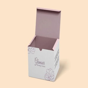 Cosmetic Products Packaging Box, Laminated rigid board