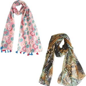 Cotton Chiffon Scarf