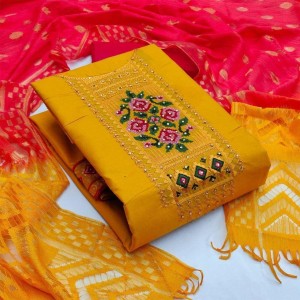 Cotton Fancy Suit Fabric