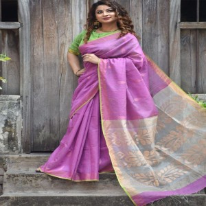 Cotton Matka Saree