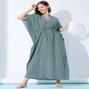 Cotton Printed Kaftan