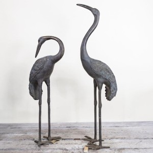 Crane Pair Sculpture