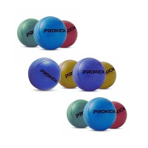Cricket Prokick Rubber Balls, Indoor and outdoor 