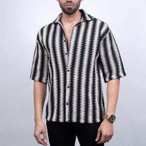 Crochet Fabric Shirt