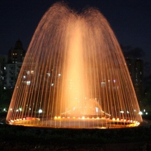 Crown Lighting Fountain