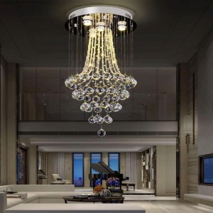 Crystal Raindrop Chandelier