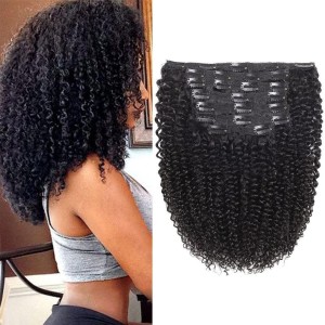 Curly Clip Hair