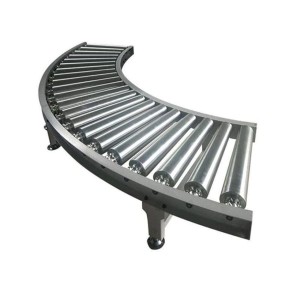 Curved Roller Conveyor