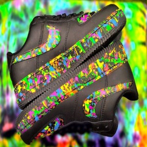 Custom Black Footwear