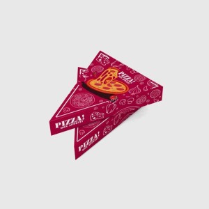 custom pizza slice boxes, Slice-fit custom shape