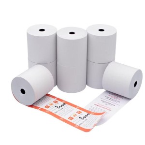 Custom Thermal Paper, Printed pattern, white color