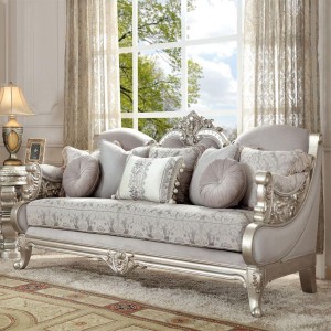 Customise Silver Sofa Set