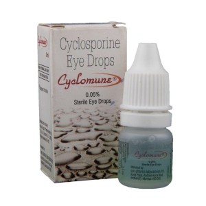 Cyclosporin Eye Drops, Tear production stimulator