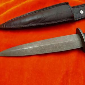 Damascus Medieval Boot Knife